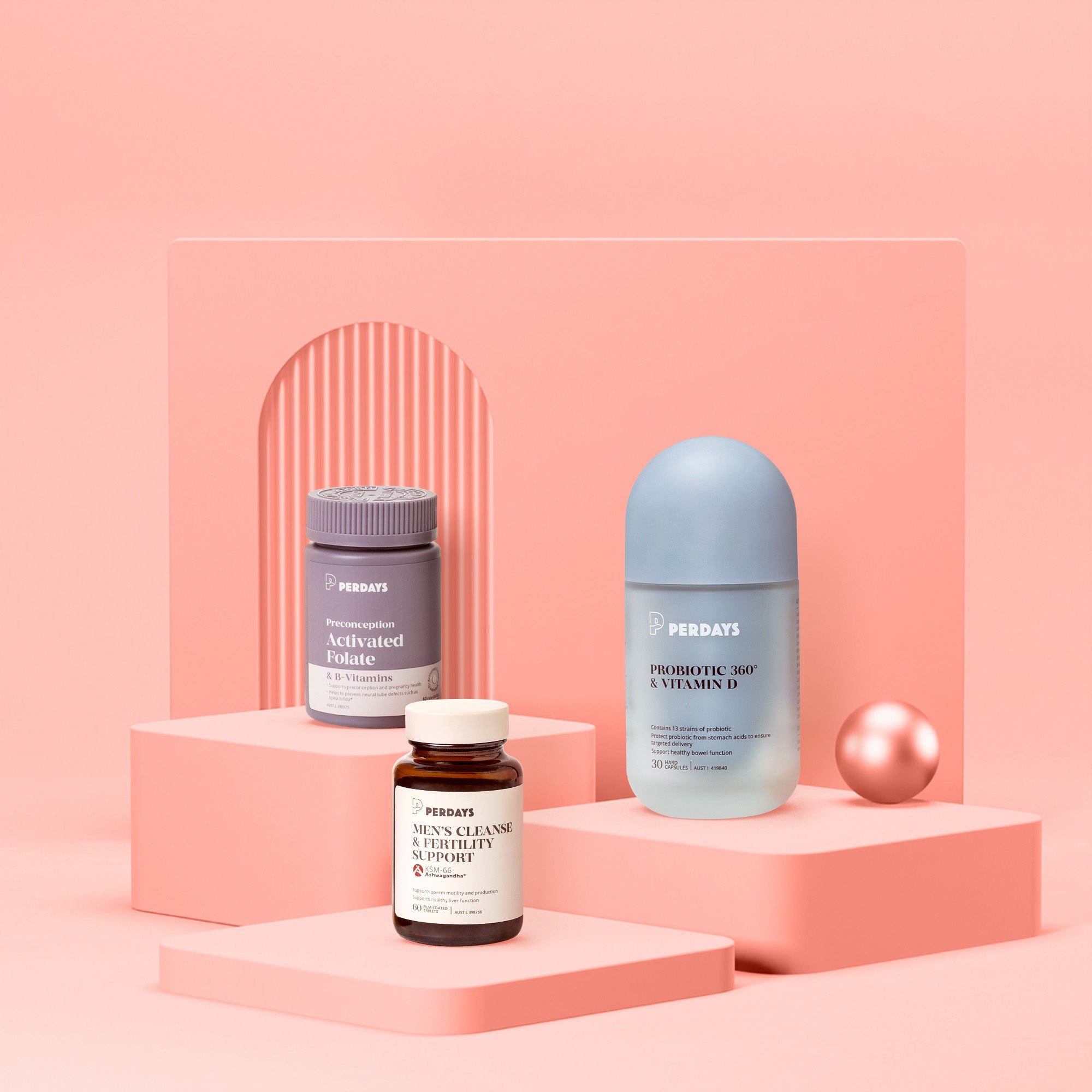 Combo Chuẩn Bị Mang Thai Cho Bố và Mẹ