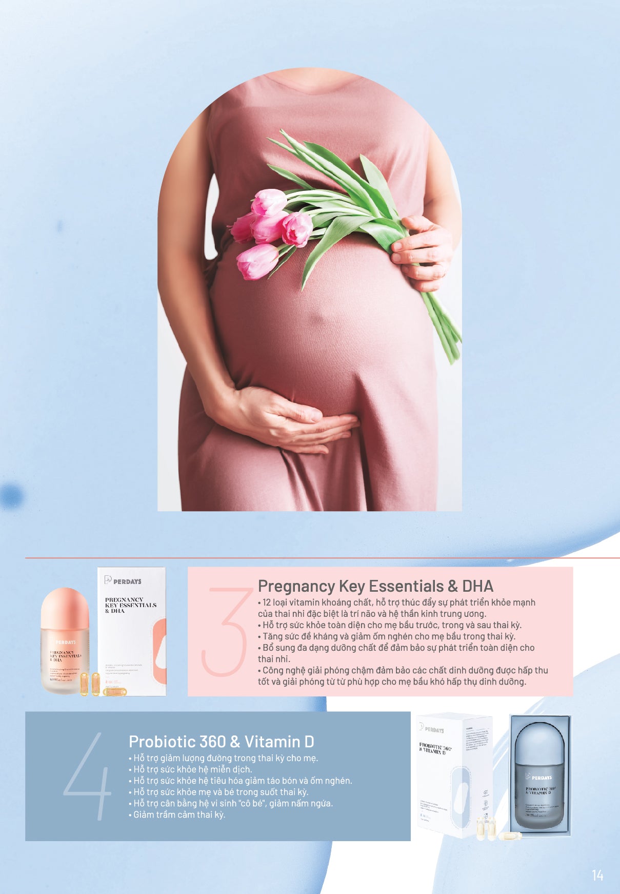 3 Tháng Giữa Thai Kỳ – Dinh Dưỡng Hoàn Hảo Cho Sự Phát Triển Của Bé Yêu - COMBO 4 LỌ