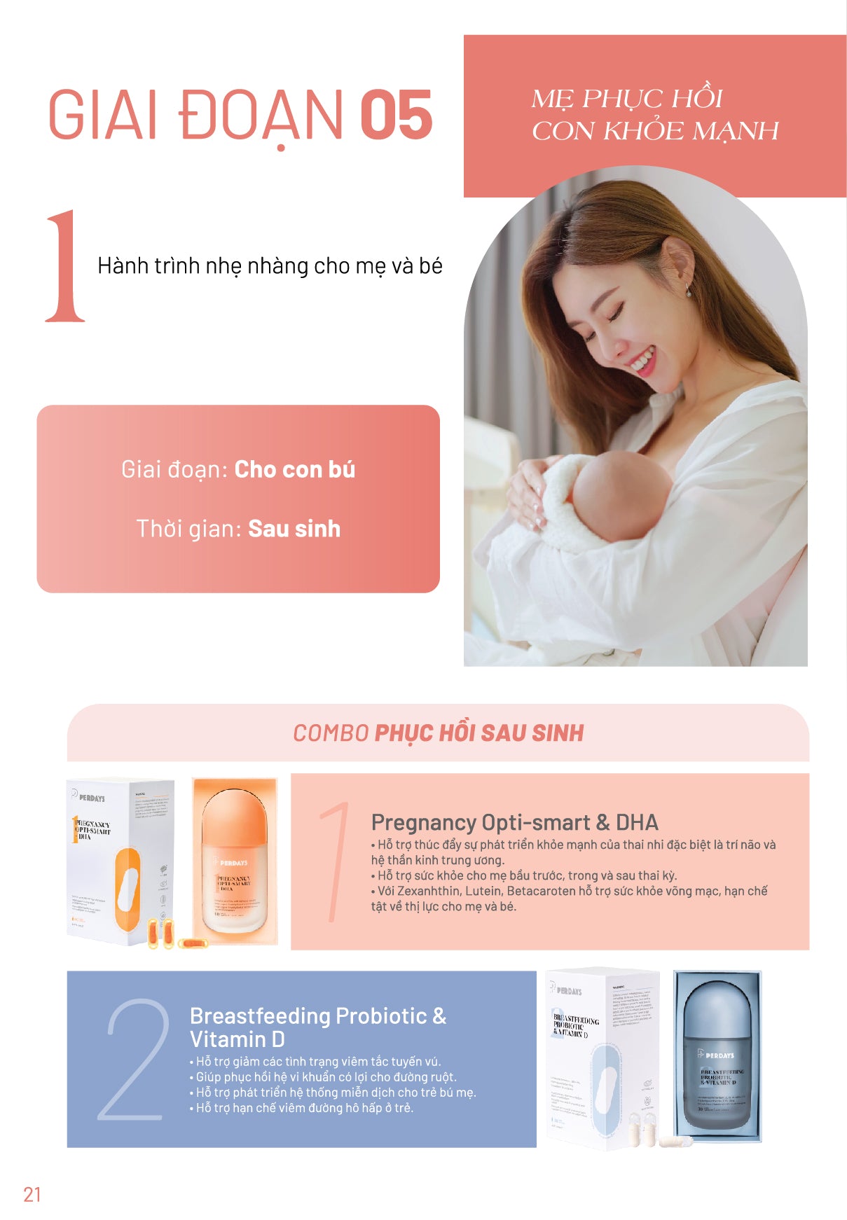 Combo Phục Hồi Sau Sinh – Dinh Dưỡng Tối Ưu Cho Mẹ, Khởi Đầu Khỏe Mạnh Cho Bé - COMBO 4 LỌ