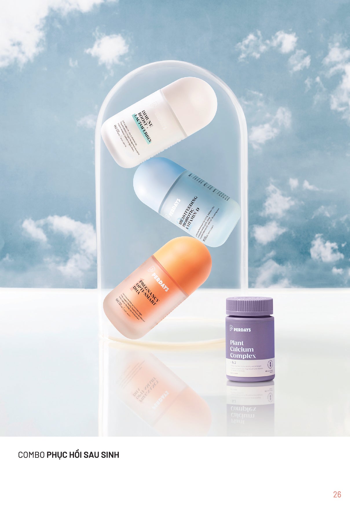 Combo Phục Hồi Sau Sinh – Dinh Dưỡng Tối Ưu Cho Mẹ, Khởi Đầu Khỏe Mạnh Cho Bé - COMBO 4 LỌ