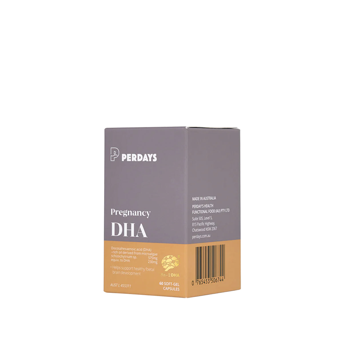DHA bầu từ tảo biển - Sn2 DHA - PERDAYS Pregnancy DHA