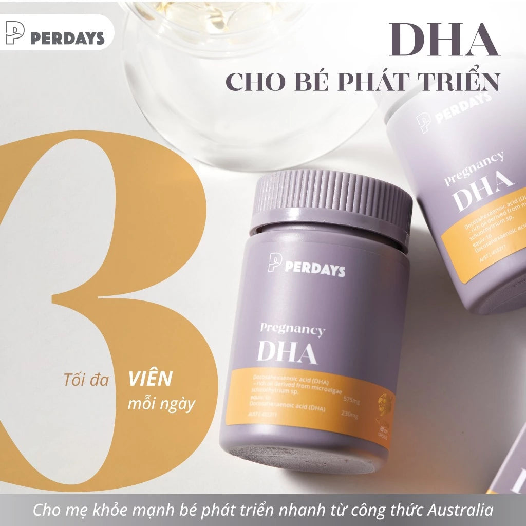 Combo Sắt + Canxi + DHA cho mẹ bầu - Bổ sung dưỡng chất hỗ trợ thai kỳ - [COMBO 3 LỌ]