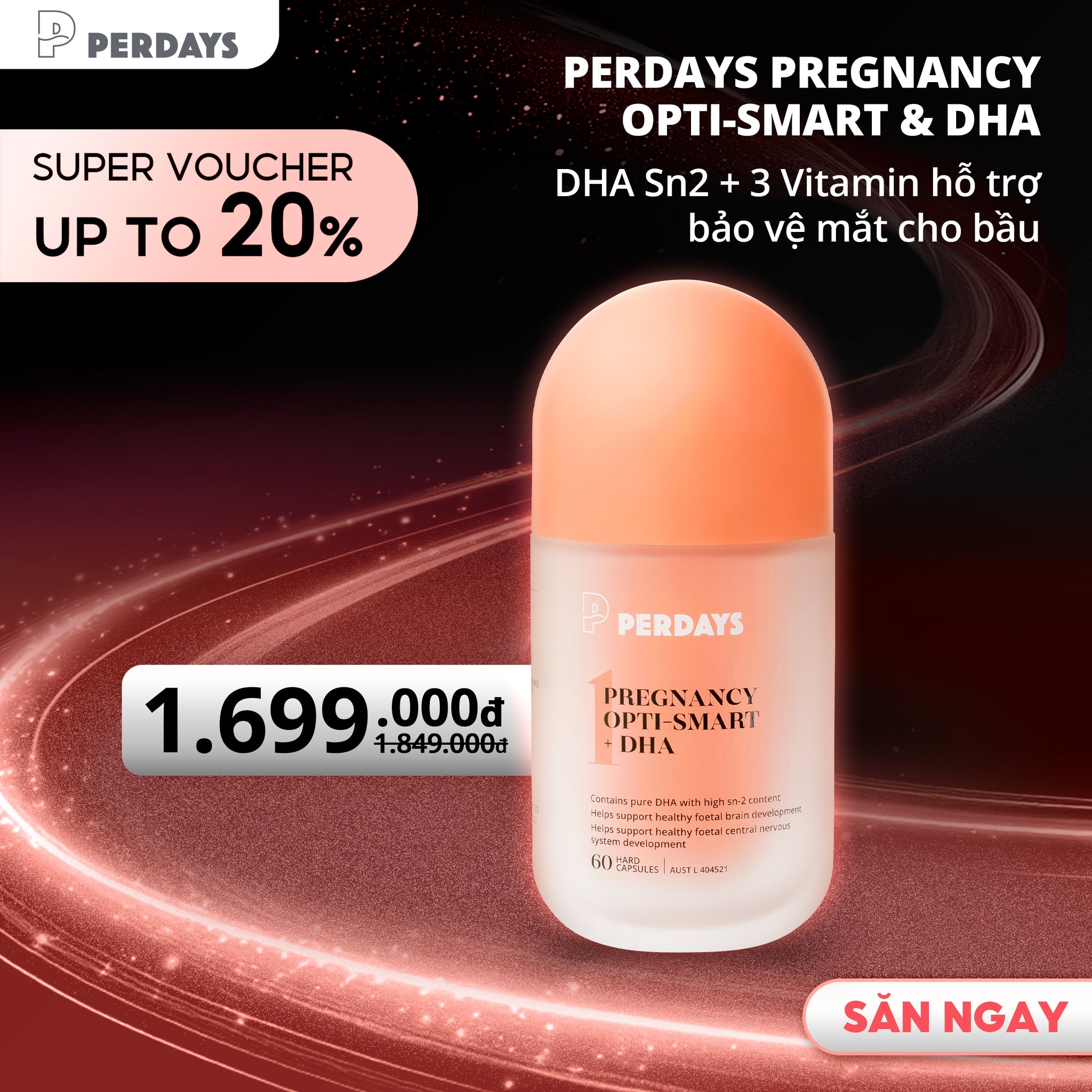 Sn2 DHA & Vitamin - PERDAYS Pregnancy Opti-smart & DHA