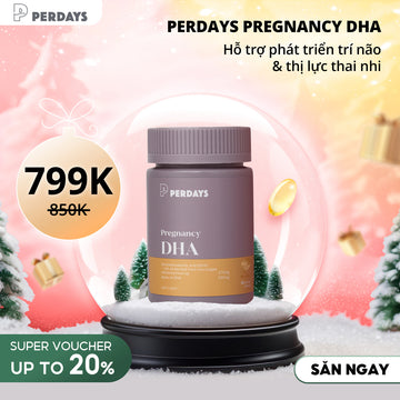 DHA bầu từ tảo biển - Sn2 DHA - PERDAYS Pregnancy DHA