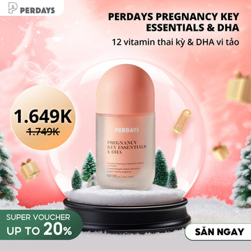 Vitamin Tổng Hợp & DHA - PERDAYS Pregnancy Key Essentials & DHA