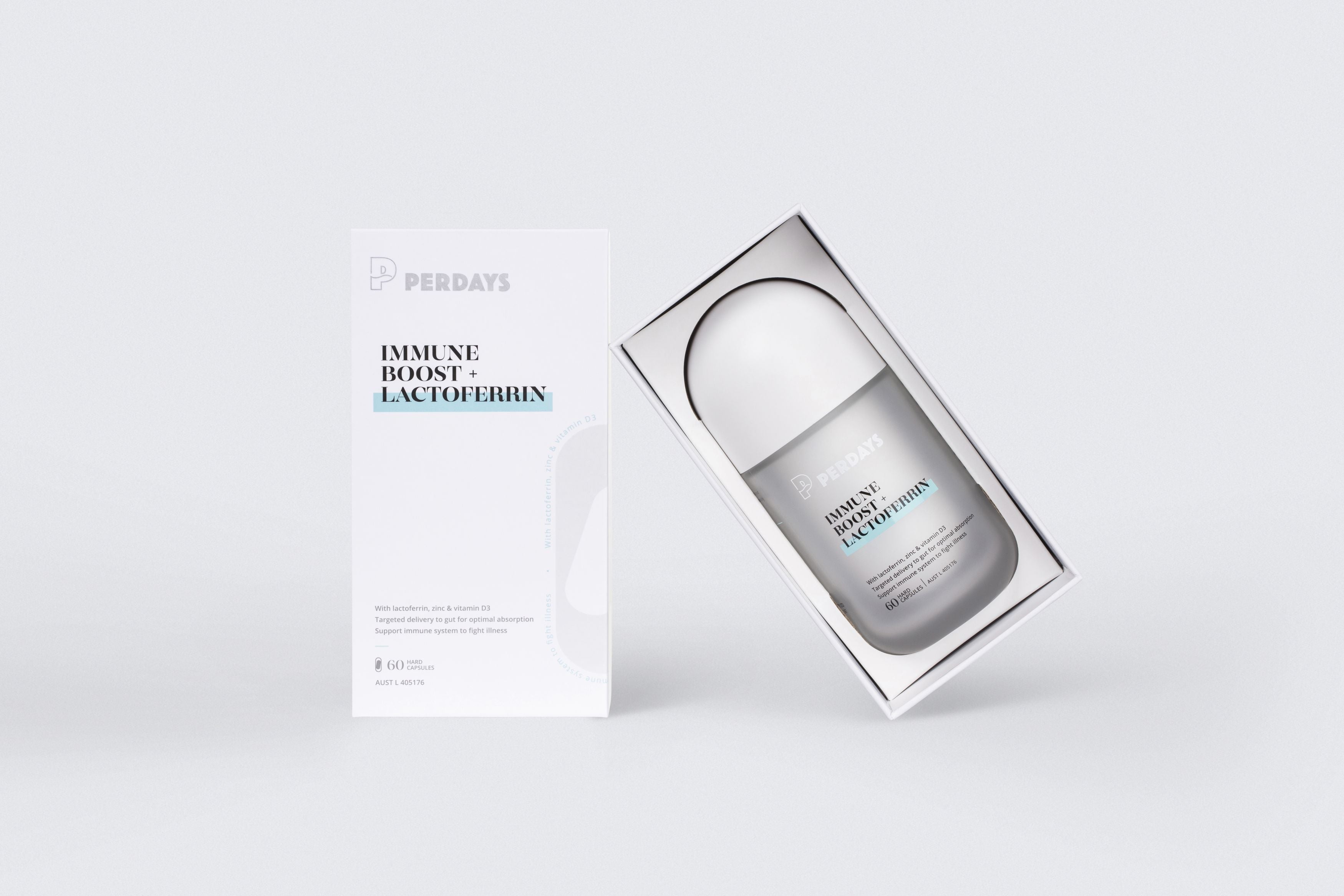 Tăng Cường Miễn Dịch Cho Mẹ và Bé - PERDAYS Immune Boost + Lactoferrin